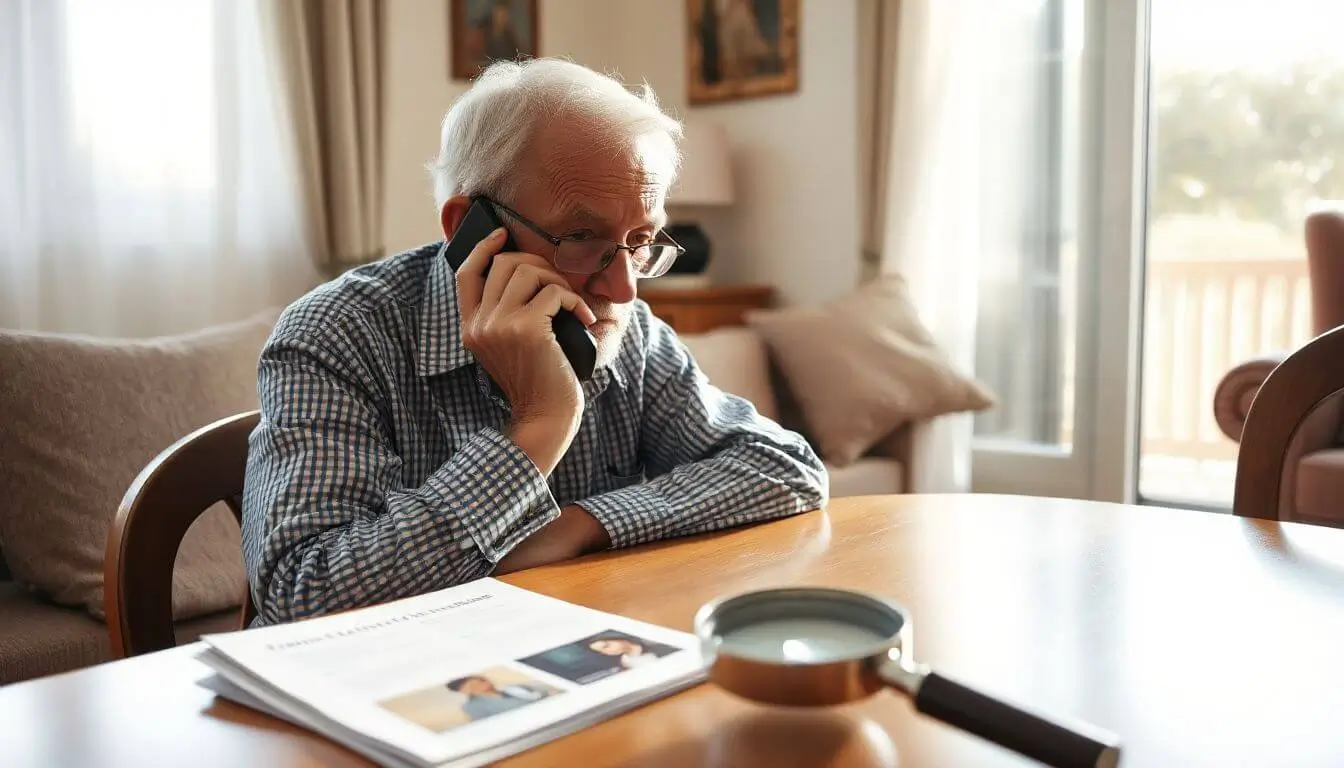 Guia prático para idosos contra fraudes telefónicas